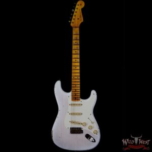Fender Custom Shop 1957 Stratocaster Relic Ash Body Quartersawn Maple Neck Mary Kaye Blonde - Image 3