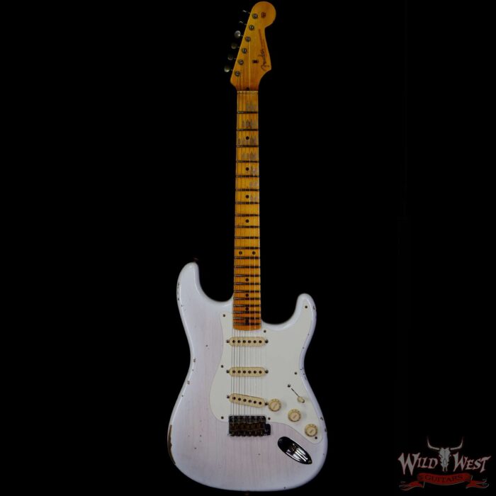 Fender Custom Shop 1957 Stratocaster Relic Ash Body Quartersawn Maple Neck Mary Kaye Blonde - Image 3