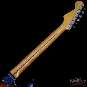 Fender Custom Shop 1957 Stratocaster Relic Ash Body Quartersawn Maple Neck 2 Tone Sunburst - Image 5