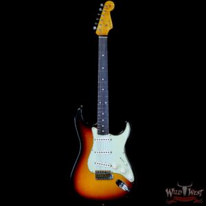 Fender Custom Shop Limited Edition 1959 59’ Special Stratocaster Flame Maple Neck Journeyman Relic Super Faded 3 Tone Sunburst - Image 3