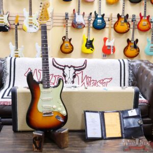 Fender Custom Shop Limited Edition 1959 59’ Special Stratocaster Flame Maple Neck Journeyman Relic Super Faded 3 Tone Sunburst - Image 6