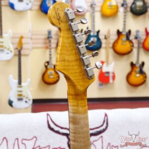 Fender Custom Shop Limited Edition 1959 59’ Special Stratocaster Flame Maple Neck Journeyman Relic Super Faded 3 Tone Sunburst - Image 10