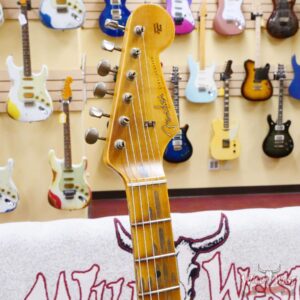 Fender Custom Shop 1958 58’ Stratocaster Relic Faded Aged Chocolate 3-Color Sunburst - Image 7