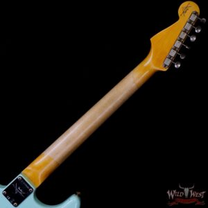 Fender Custom Shop 1959 Stratocaster AAA Rosewood Board Hand-Wound Pickups Heavy Relic Faded Aged Surf Green - Image 5