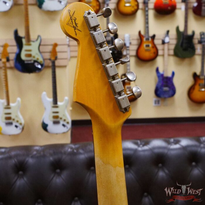 Fender Custom Shop 1959 Stratocaster AAA Rosewood Board Hand-Wound Pickups Heavy Relic Faded Aged Surf Green - Image 11