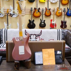 Fender Custom Shop 1959 Stratocaster AAA Rosewood Board Relic Faded Aged Burgundy Mist Metallic - Image 11