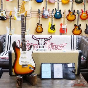 Fender Custom Shop Limited Edition 1959 59’ Stratocaster Relic Super Faded Chocolate 3-Color Sunburst - Image 6