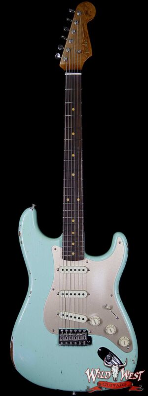 2017 NAMM Fender Custom Shop 30th Anniversary LTD 1960 Roasted Stratocaster Relic Aged Surf Green