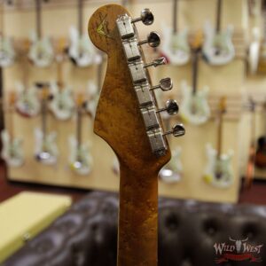 Fender Custom Shop 1960 Roasted Stratocaster Relic Birdseye Neck Rosewood Fingerboard Faded Sonic Blue - Image 9