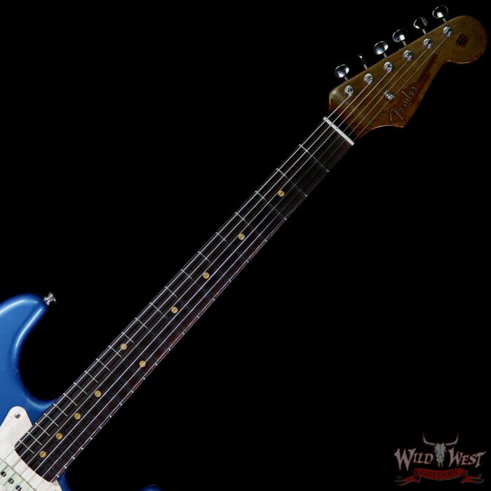 Fender Custom Shop 1960 Roasted Stratocaster Relic Birdseye Neck Rosewood Board Lake Placid Blue - Image 8