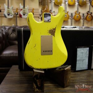 Fender Custom Shop 1960 Roasted Stratocaster Relic Birdseye Maple Neck AAA Rosewood Graffiti Yellow - Image 15