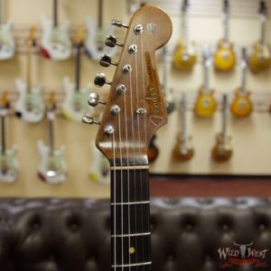 Fender Custom Shop 1960 Roasted Stratocaster Relic Birdseye Maple Neck Rosewood Fingerboard Sonic Blue - Image 7
