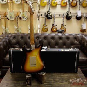 2017 NAMM Fender Custom Shop 30th Anniversary LTD 1960 Roasted Stratocaster Relic 3 Tone Sunburst - Image 14