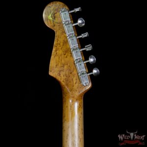 2017 NAMM Fender Custom Shop 30th Anniversary LTD 1960 Roasted Stratocaster Relic 3 Tone Sunburst - Image 10