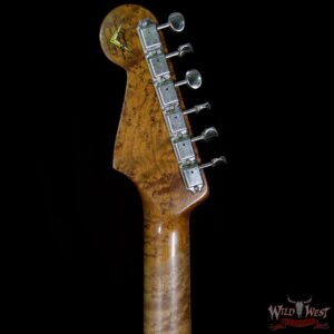 2017 NAMM Fender Custom Shop 30th Anniversary LTD 1960 Roasted Stratocaster Relic Aged Olympic White - Image 10