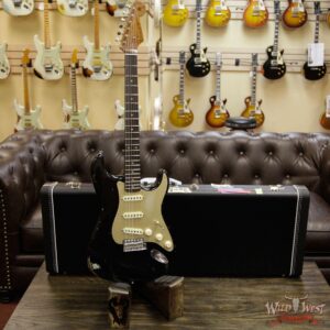 2017 NAMM Fender Custom Shop 30th Anniversary LTD 1960 Roasted Stratocaster Relic Aged Black - Image 12