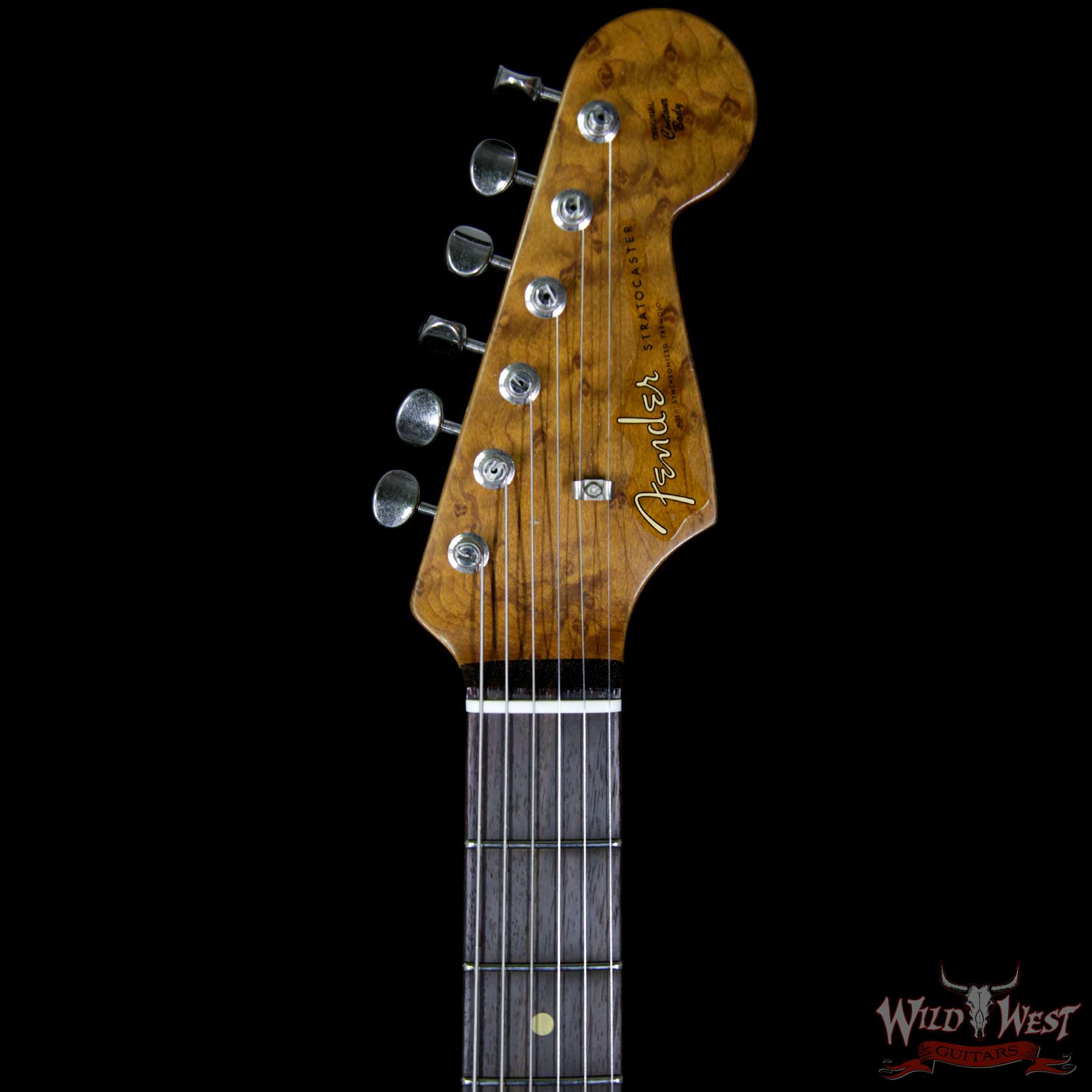 fendercs-1960rststratocaster-blk-cz532577-hf__wwg.jpg 2017 NAMM Fender Custom Shop 30th Anniversary LTD 1960 Roasted Stratocaster Relic Aged Black - Image 8