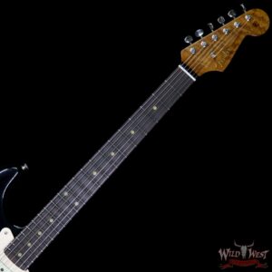 2017 NAMM Fender Custom Shop 30th Anniversary LTD 1960 Roasted Stratocaster Relic Aged Black - Image 9