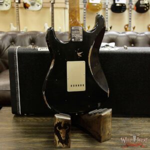 2017 NAMM Fender Custom Shop 30th Anniversary LTD 1960 Roasted Stratocaster Relic Aged Black - Image 15
