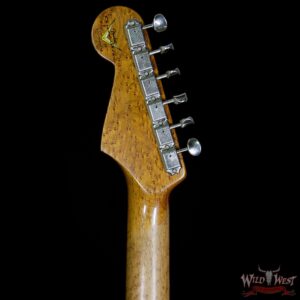 2017 NAMM Fender Custom Shop 30th Anniversary LTD 1960 Roasted Stratocaster Relic Lake Placid Blue - Image 10