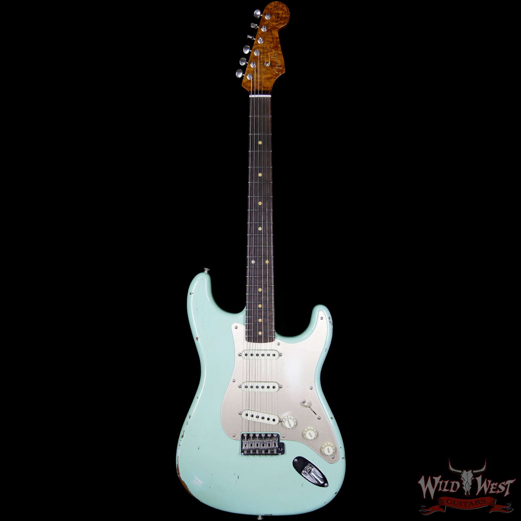 fendercs-1960rststratocaster-sfg-cz532860-f__wwg.jpg 2017 NAMM Fender Custom Shop 30th Anniversary LTD 1960 Roasted Stratocaster Relic Aged Surf Green - Image 5