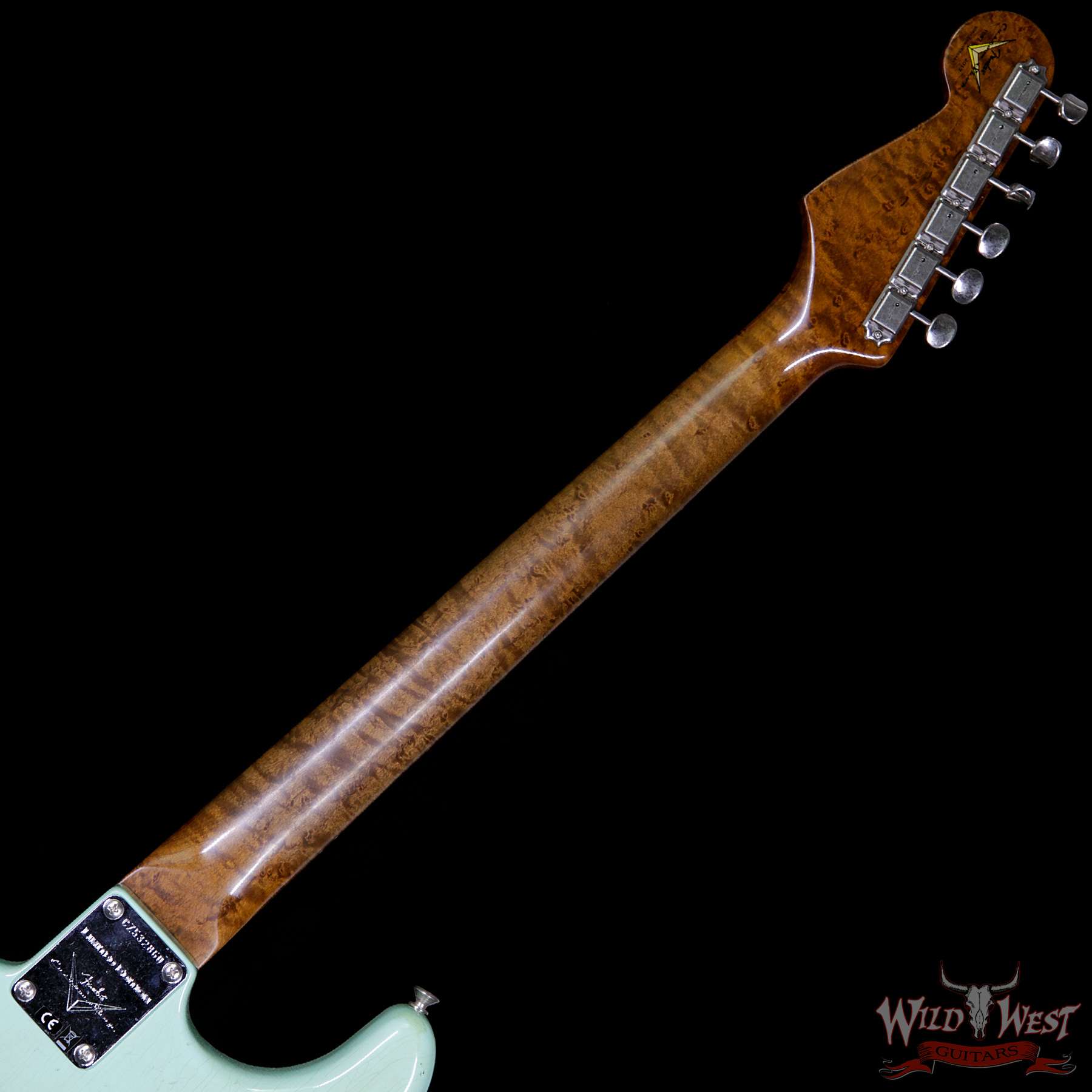 fendercs-1960rststratocaster-sfg-cz532860-nb__wwg.jpg 2017 NAMM Fender Custom Shop 30th Anniversary LTD 1960 Roasted Stratocaster Relic Aged Surf Green - Image 11
