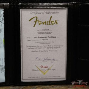 Fender Custom Shop Roasted 1960 Stratocaster Relic 3A Birdseye Maple Neck 3A Rosewood Board Aged Olympic White - Image 11