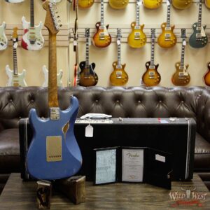 Fender Custom Shop 1960 Roasted Stratocaster Relic Birdseye Neck AAA Rosewood Board Lake Placid Blue - Image 14