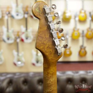 Fender Custom Shop 1960 Roasted Stratocaster Relic Birdseye Neck AAA Rosewood Board Lake Placid Blue - Image 9