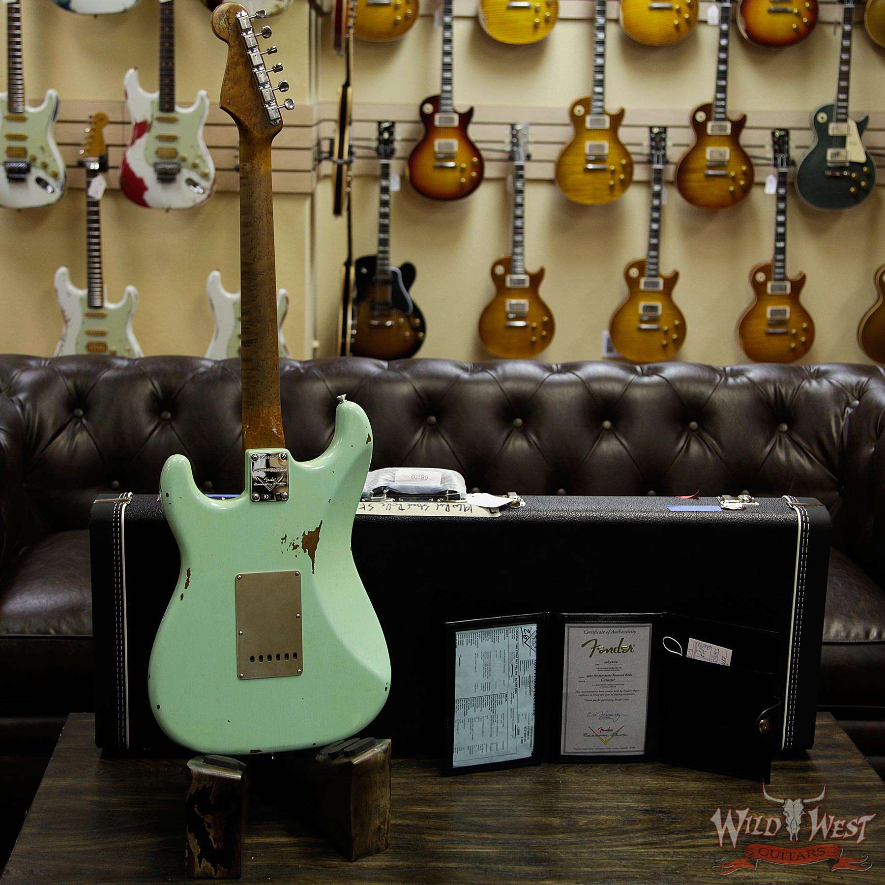 fendercs-1960rststratrelic-sfg-cz540347-d3__wwg.jpg Fender Custom Shop 1960 Roasted Stratocaster Relic Birdseye Maple Neck Rosewood Slab Board Surf Green - Image 14