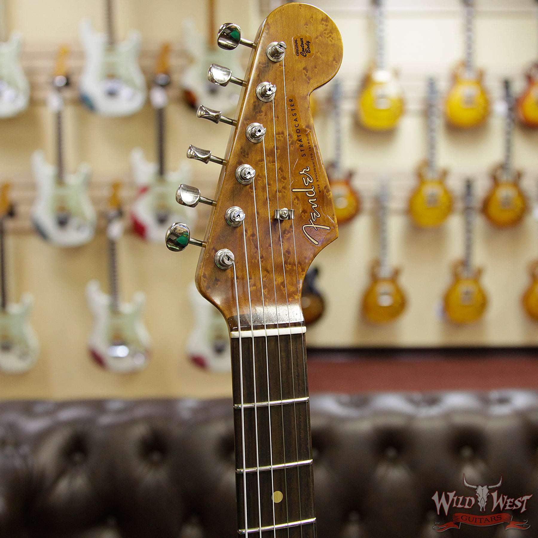 fendercs-1960rststratrelic-sfg-cz540347-hf__wwg.jpg Fender Custom Shop 1960 Roasted Stratocaster Relic Birdseye Maple Neck Rosewood Slab Board Surf Green - Image 7