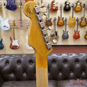 Fender Custom Shop Limited 1960 Stratocaster Dark Rosewood Slab Board Hand-Wound Pickups Journeyman Relic Super Faded Shell Pink - Image 10