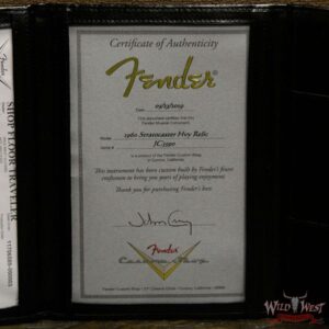 Fender Custom Shop John Cruz Masterbuilt 1960 Stratocaster Heavy Relic AAA Rosewood Slab Board Black over 3 Tone Sunburst - Image 17