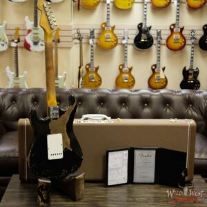 Fender Custom Shop John Cruz Masterbuilt 1960 Stratocaster Heavy Relic AAA Rosewood Slab Board Black over 3 Tone Sunburst - Image 14