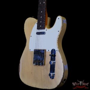 Fender Custom Shop Time Machine™ Collection 1960 Telecaster Hand-Wound Pickups Relic Natural Blonde - Image 2