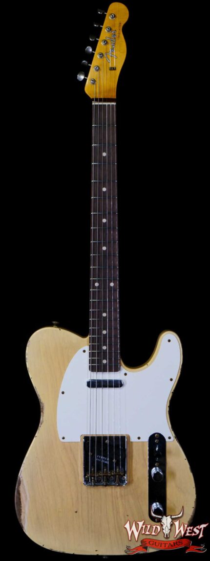 Fender Custom Shop Time Machine™ Collection 1960 Telecaster Hand-Wound Pickups Relic Natural Blonde