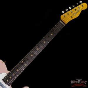 Fender Custom Shop 1960 Telecaster Custom Relic Quater-Sawn Maple AAA Rosewood Fingerboard Shell Pink - Image 4