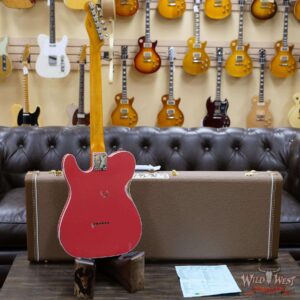 Fender Custom Shop 1960 Telecaster Custom Relic Quater-Sawn Maple AAA Rosewood Fingerboard Fiesta Red - Image 9