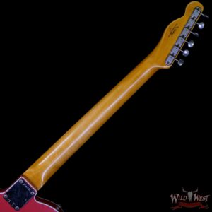 Fender Custom Shop 1960 Telecaster Custom Relic Quater-Sawn Maple AAA Rosewood Fingerboard Fiesta Red - Image 5