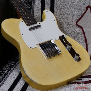Fender Custom Shop 1960 Telecaster Relic Rosewood Fingerboard Natural Blonde - Image 8