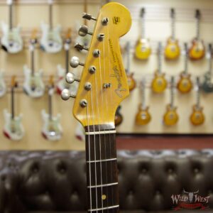 Fender Custom Shop 1961 Stratocaster Heavy Relic AAA Rosewood Slab Fingerboard Fiesta Red - Image 7