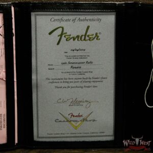 Fender Custom Shop 1961 Stratocaster Relic with AAA Rosewood Slab Fingerboard Olympic White - Image 15