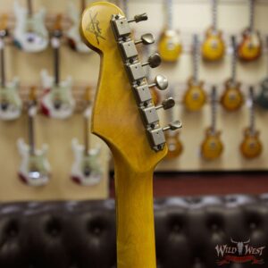 Fender Custom Shop 1961 Stratocaster Relic with AAA Rosewood Slab Fingerboard Olympic White - Image 9