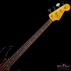 Fender Custom Shop Time Machine Series ‘62 J-Bass 1962 Jazz Bass Hand-Wound Relic Aged Black - Image 4