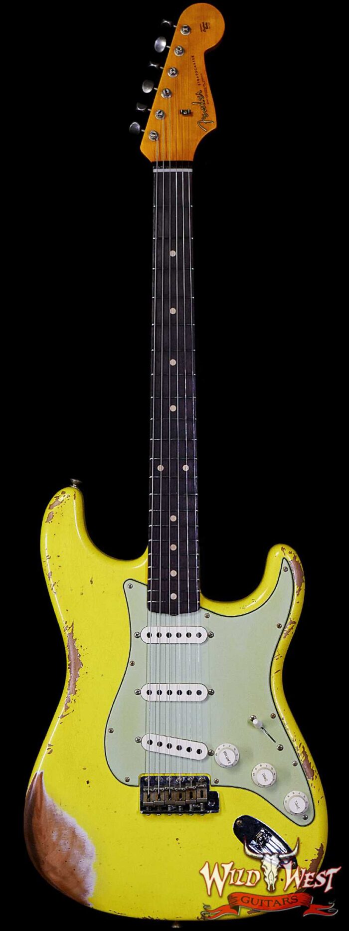 Fender Custom Shop 1961 Stratocaster Heavy Relic Graffiti Yellow - Image 1