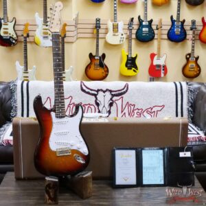 Fender Custom Shop 1961 Stratocaster NOS Hand-Wound Pickups Painted Matching Color Neck 3 Tone Sunburst Sparkle - Image 6