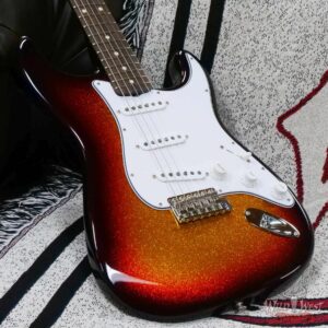Fender Custom Shop 1961 Stratocaster NOS Hand-Wound Pickups Painted Matching Color Neck 3 Tone Sunburst Sparkle - Image 8