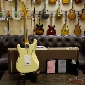 Fender Custom Shop 1961 Stratocaster Relic HSH Maple Neck Aged Vintage White - Image 14