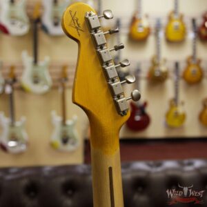 Fender Custom Shop 1961 Stratocaster Relic HSH Maple Neck Aged Vintage White - Image 9