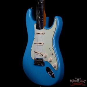 Fender Custom Shop 1961 Stratocaster Journeyman Relic with Dirty Neck AAA Rosewood Board Taos Turquoise - Image 2